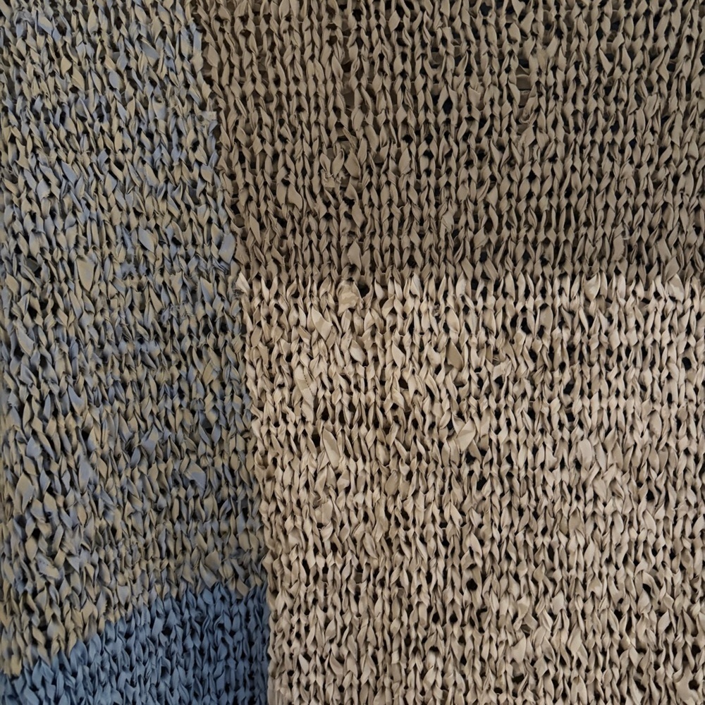 Sigrid Olsen Hand Knit Silk V Neck Sweater Size XS - Picture 7 of 7